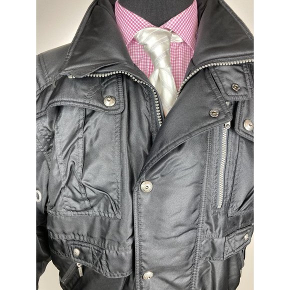 Descente Black Jacket Medium / Large - Picture 3 of 9